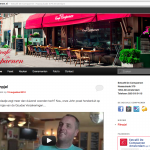 Website Eetcafé De Compaenen Amsterdam