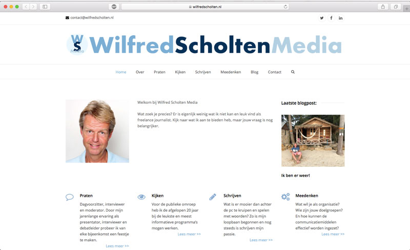 Wilfred Scholten media website